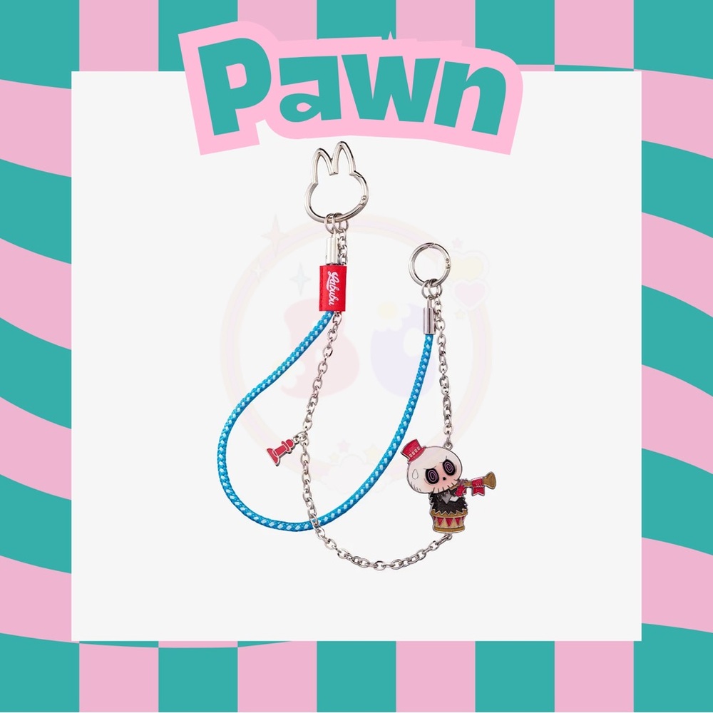 POP MART-THE MONSTERS-LETS CHECKMATE PHONE CHARM-PAWN